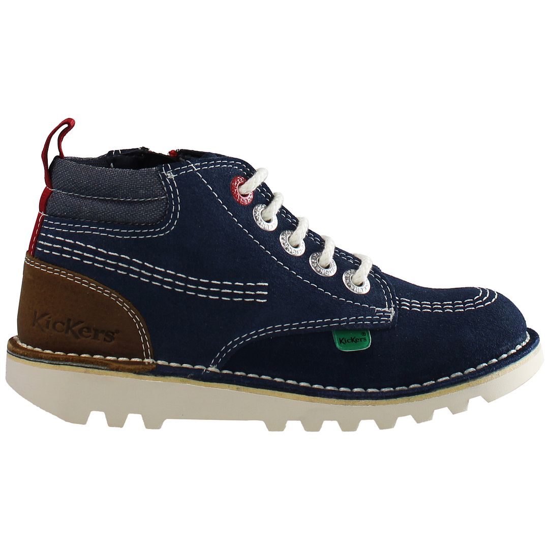 Kickers Hi Stroll Kinderen Navy Laarzen