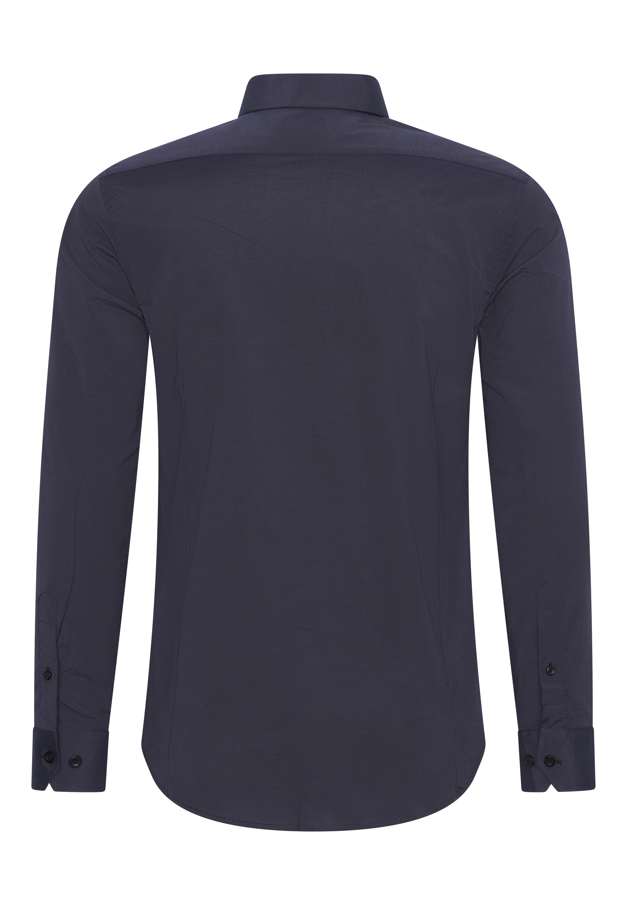 Rusty Neal Overhemd Slim Fit Bla casual skjortor herr – bild 2