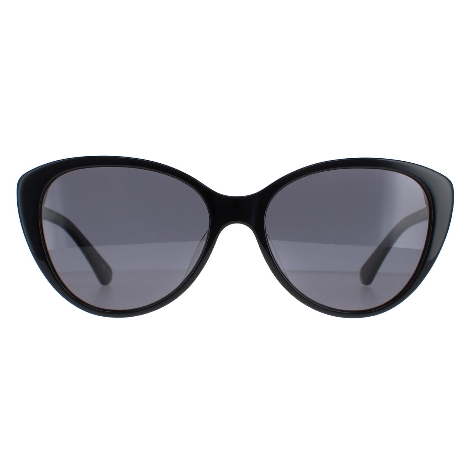 Thumbnail - Kate Spade Cat Eye Womens Muster Schwarz Grau Polarisiert Visalia/G/S