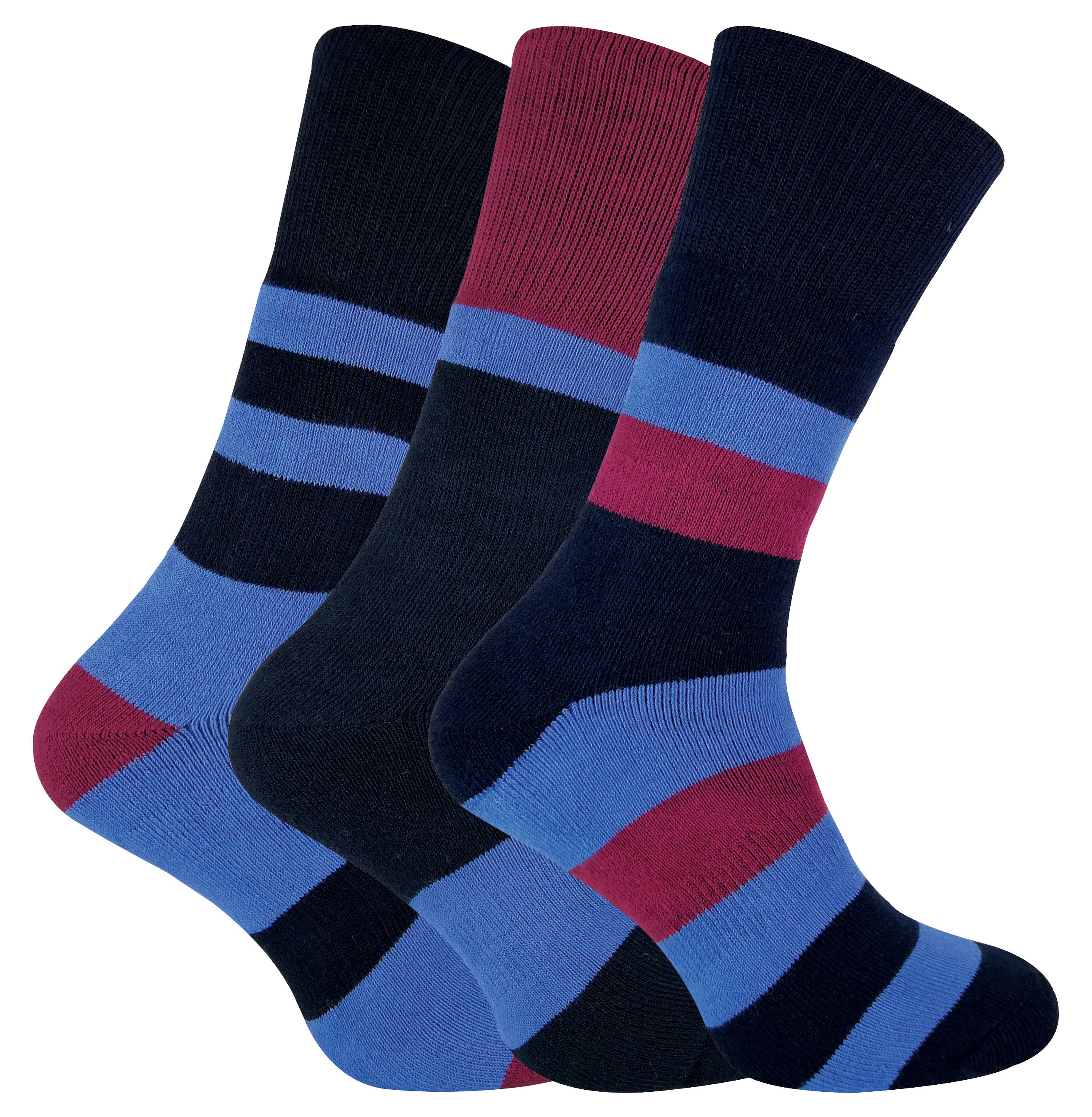 Thumbnail - PENINSULA - 3 Pack gepolstert Liner Anti Blister Wandern Walking Socken