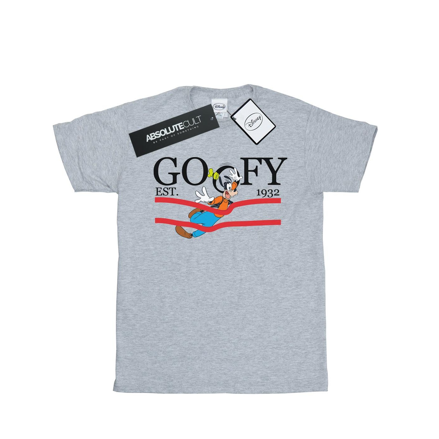 Thumbnail - Disney - "Goofy By Nature" T-Shirt für Herren (Grau)