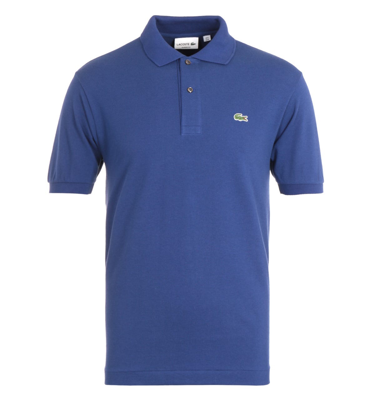 Thumbnail - Lacoste Classic Fit Mens Blue Polo Shirt