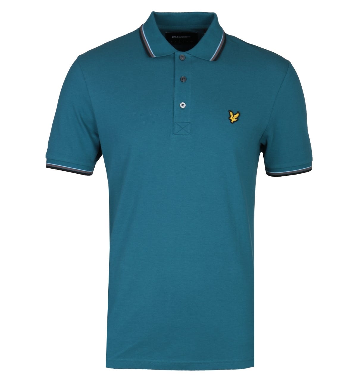 Thumbnail - Lyle & Scott Herren-Poloshirt mit Spitze