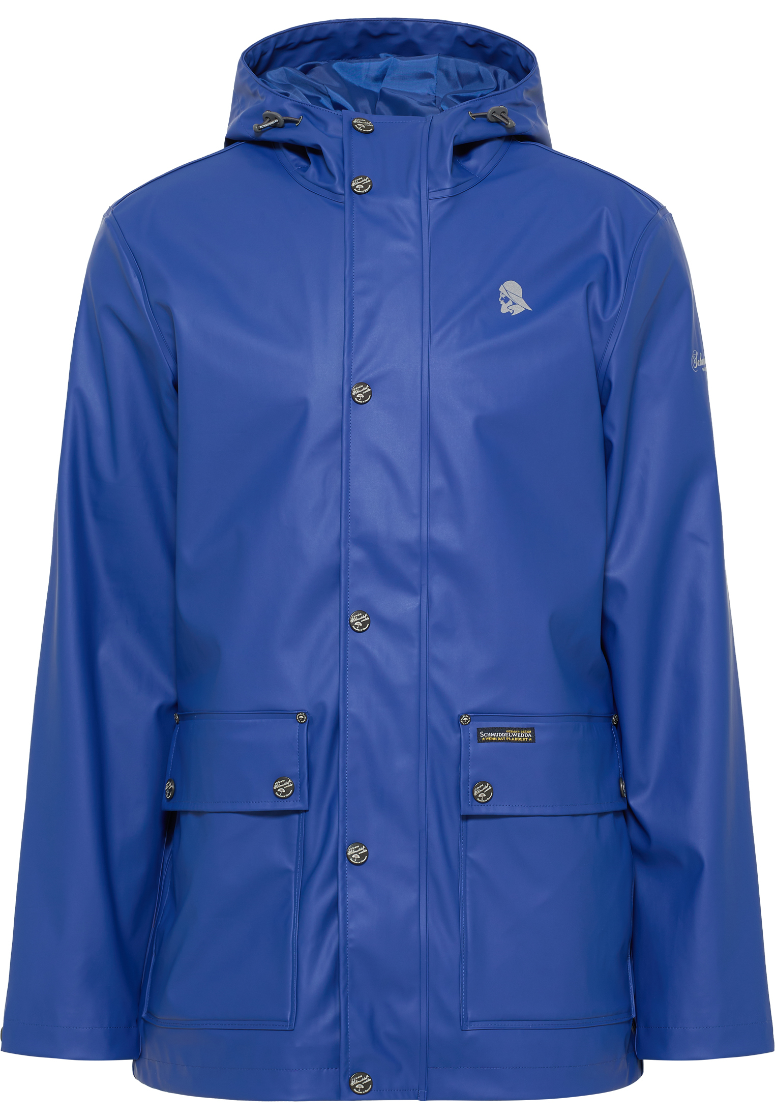 Thumbnail - Schmuddelwedda Regenjacke Herren Königsblau-271