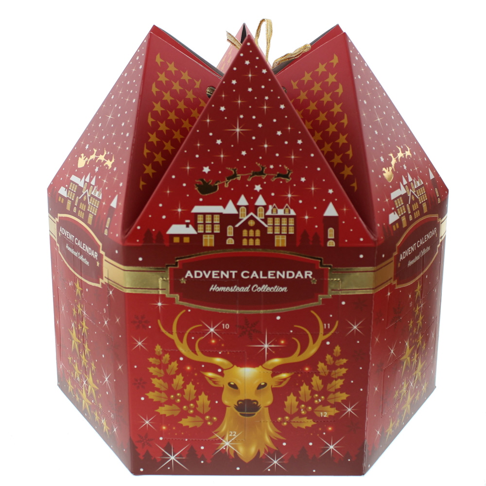 Liberty Candle Advent Calendar Tea Light + Votive Gift Set