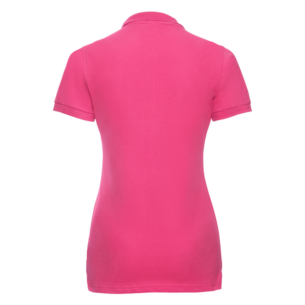 Russell Athletic Russell Pikétröja med stretch och passform, dam/dam (Fuchsia) – bild 2