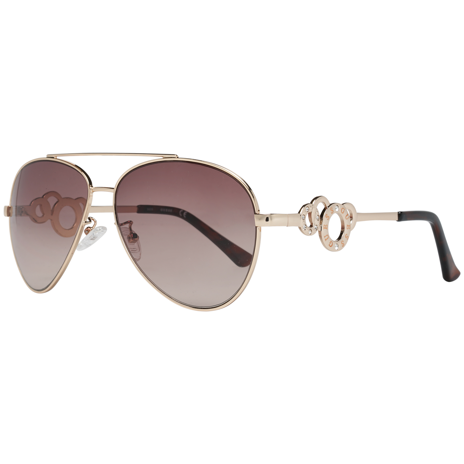 Guess Sunglasses GF0365 32F Gold Brown Gradient