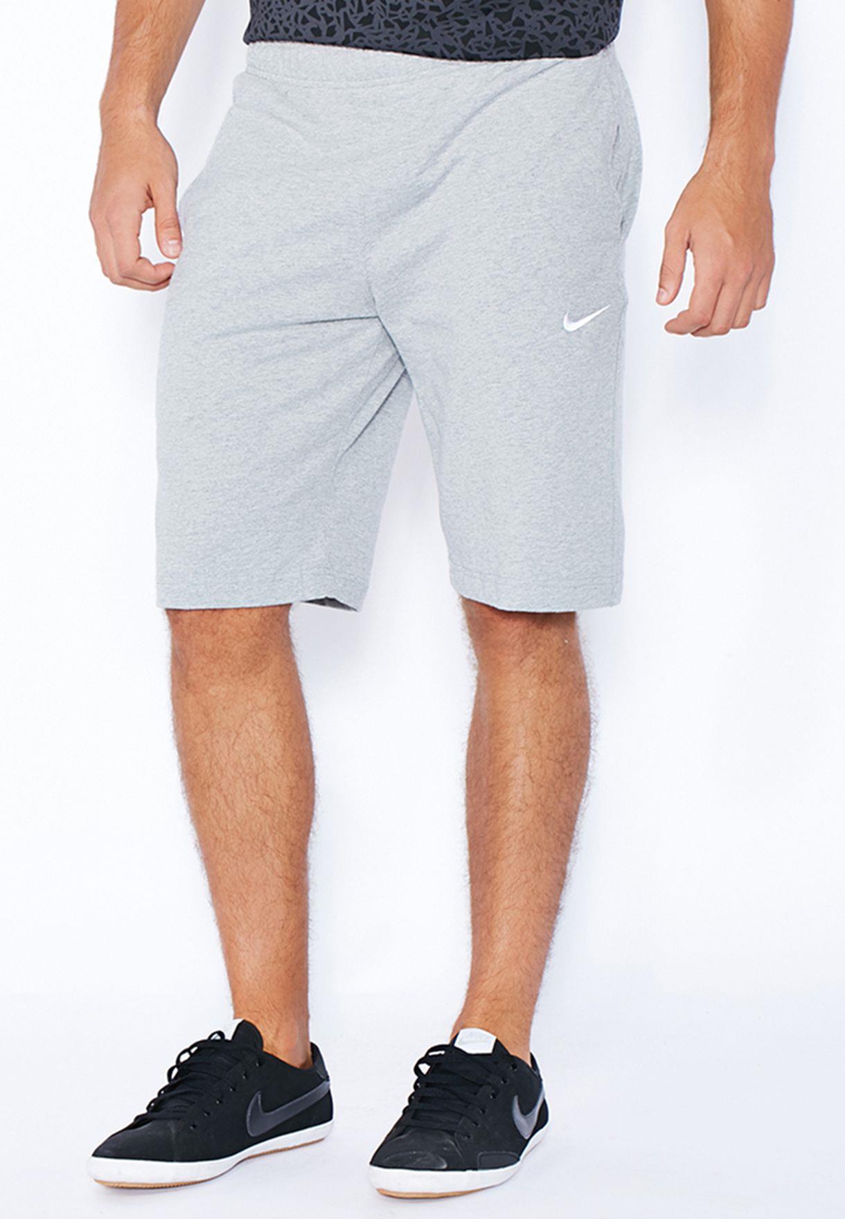 Thumbnail - Nike Crusader Herren Jersey Shorts Grau