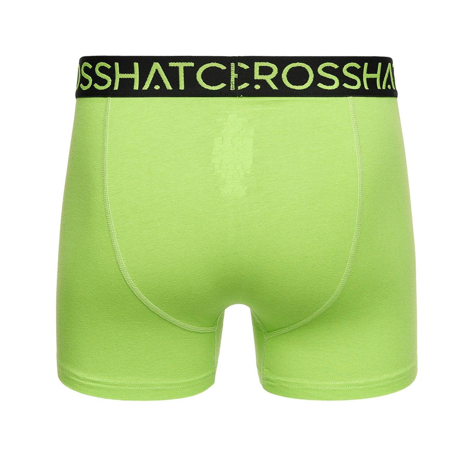 Crosshatch Mens Highlighter Boxershorts (Förpackning med 3) (Grön/Röd) herr – bild 2