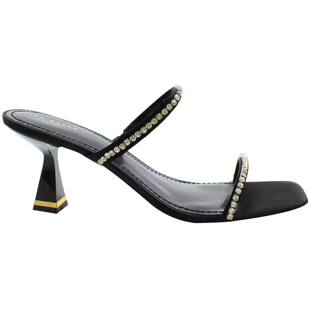 Thumbnail - Ted Baker Rinita Diamante Damen Schwarze Absatzsandalen