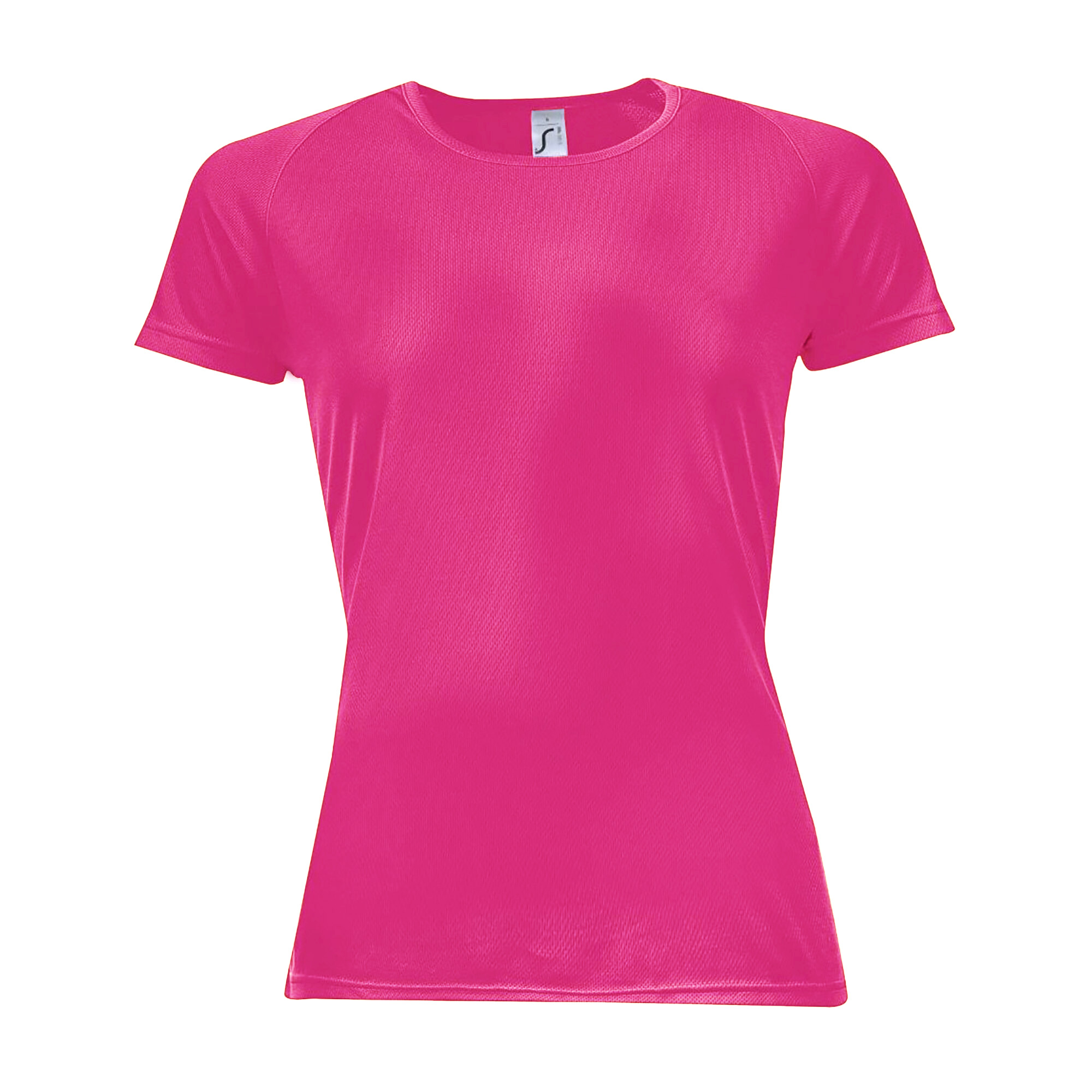 Thumbnail - SOLS Damen/Damen Sportliches T-Shirt mit kurzen Ärmeln (Neon Pink)