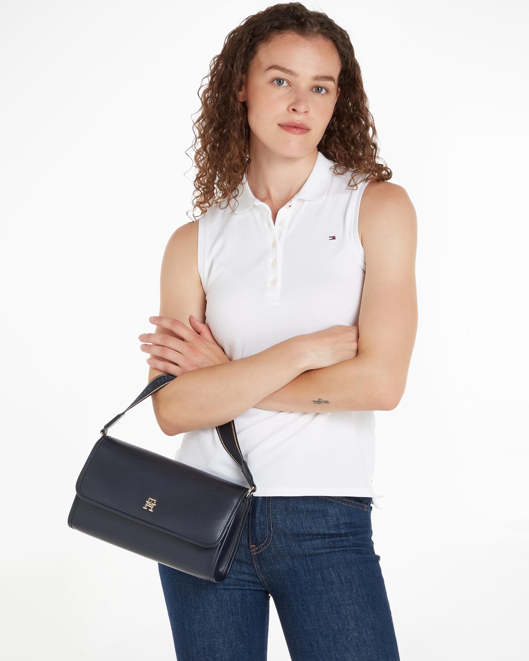 Thumbnail - Tommy Hilfiger TH Monotype Damen Schultertasche