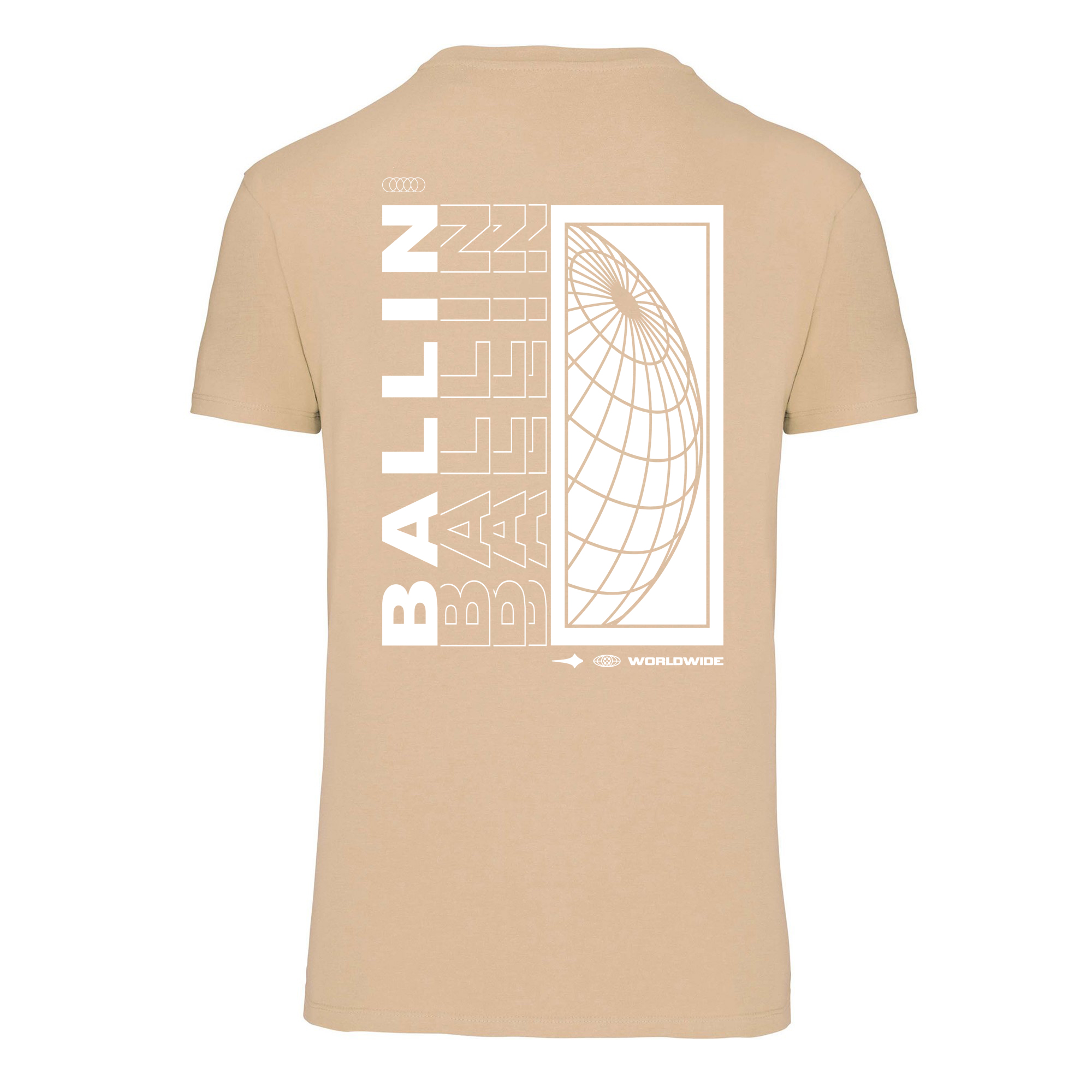 Ballin Est. 2013 Tee SS Backprint World Skjorta herr – bild 2