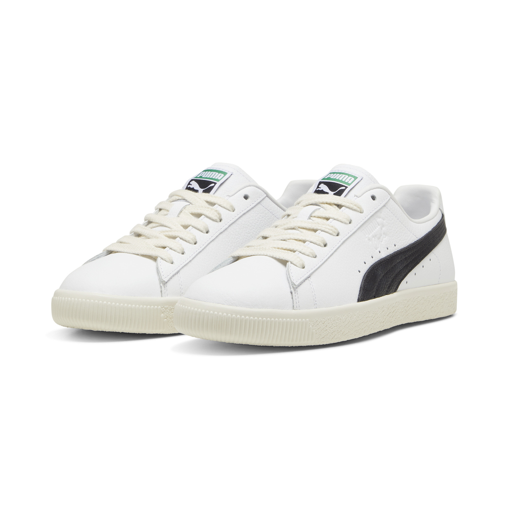 PUMA Uniseks Clyde Leren Sneakers