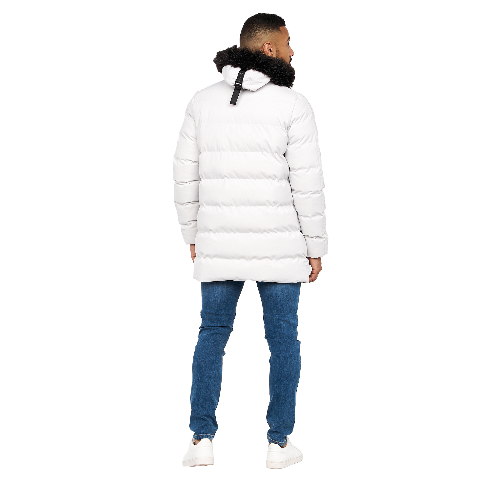 Crosshatch Parka Daydream för herrar (Putty) jackor – bild 2
