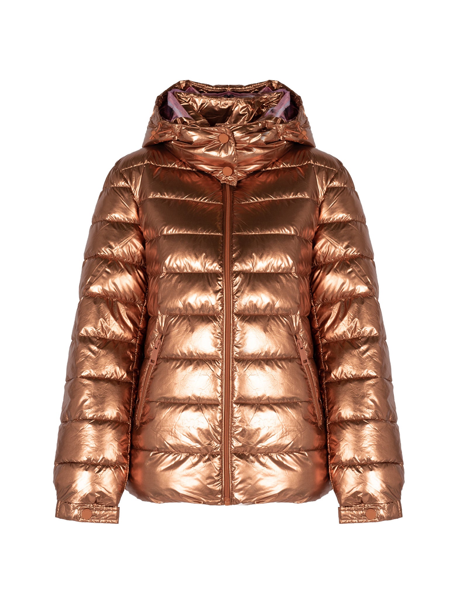 Guess Jacke Bomber-jacke Damen Gold M