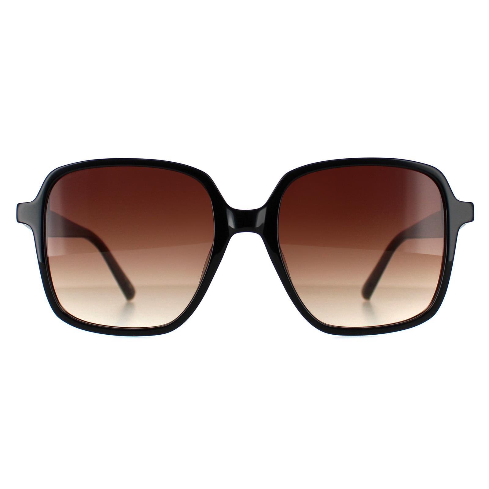 Thumbnail - Ted Baker Square Womens Schwarz Braun Gradient TB1688 Romey