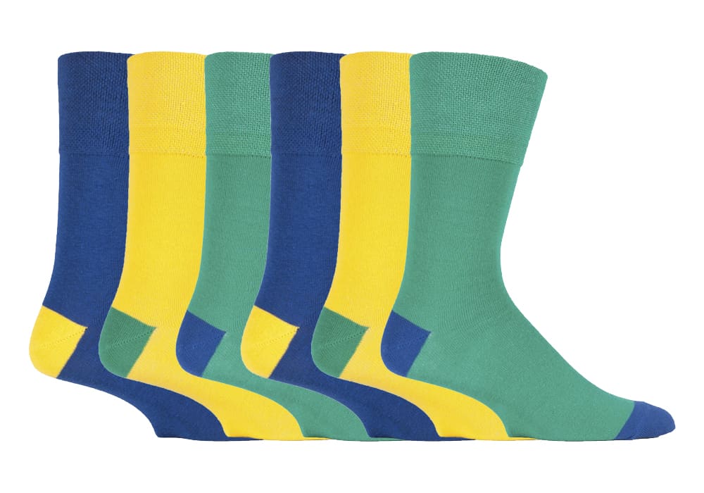 Thumbnail - Gentle Grip - 6 Paar Herren Gentle Grip nicht elastische Socken - MGG89