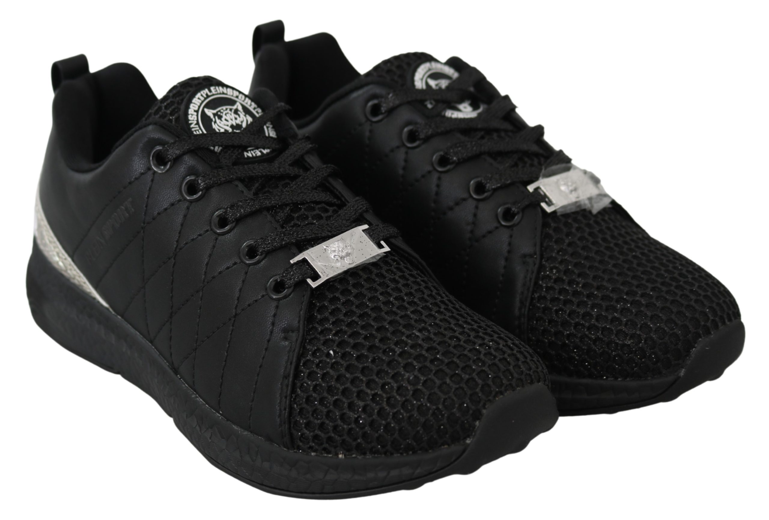 Plein Sport Dam Svart Polyester Löparskor Gisella Sneakers – bild 2