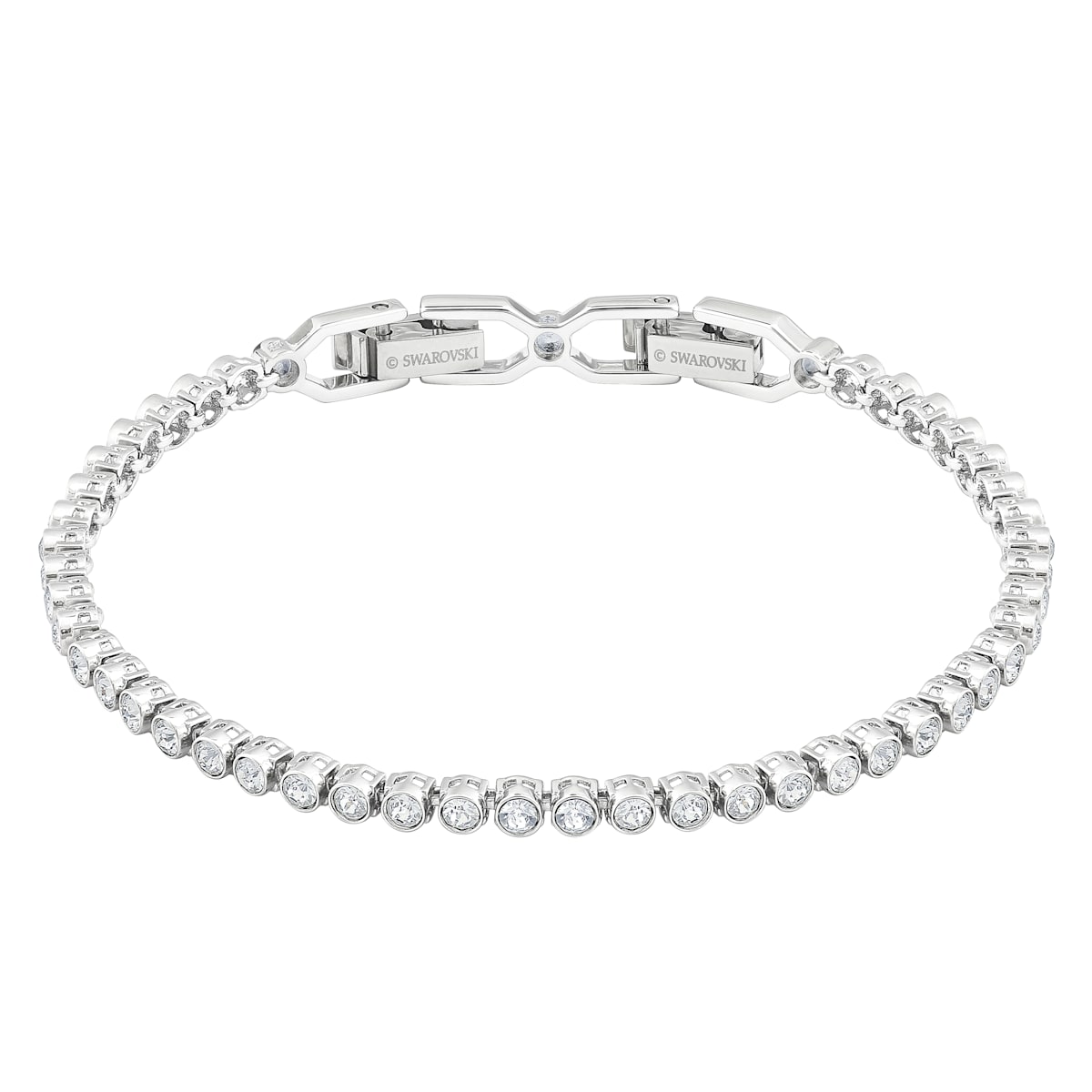 Swarovski 'Emily' Womens Base Metal Bracelet - Silver 1808960 - One Size - Image 16