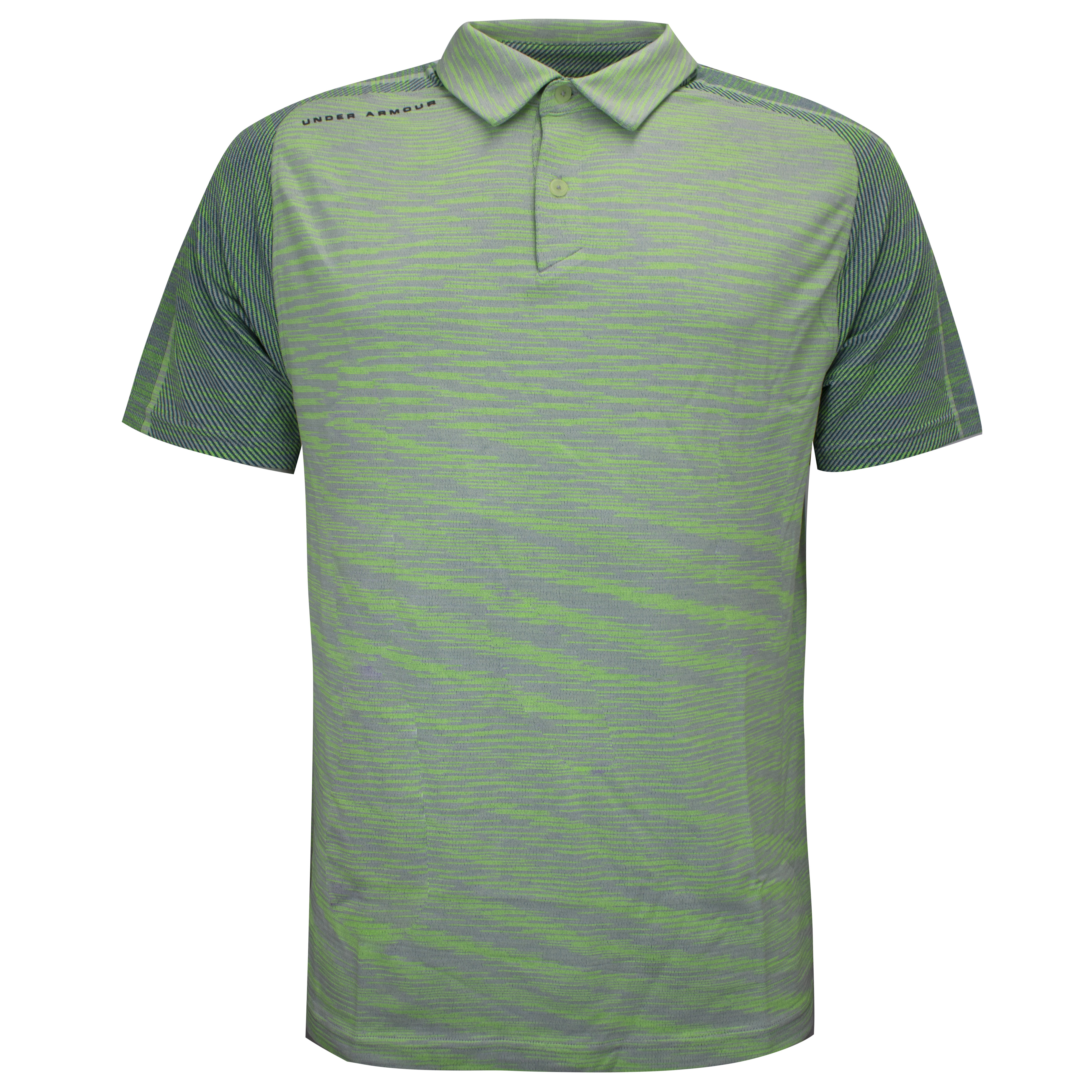 Thumbnail - Under Armour Herren verschwinden nahtloses Polo -Hemd Casual Green Top 1345458 369