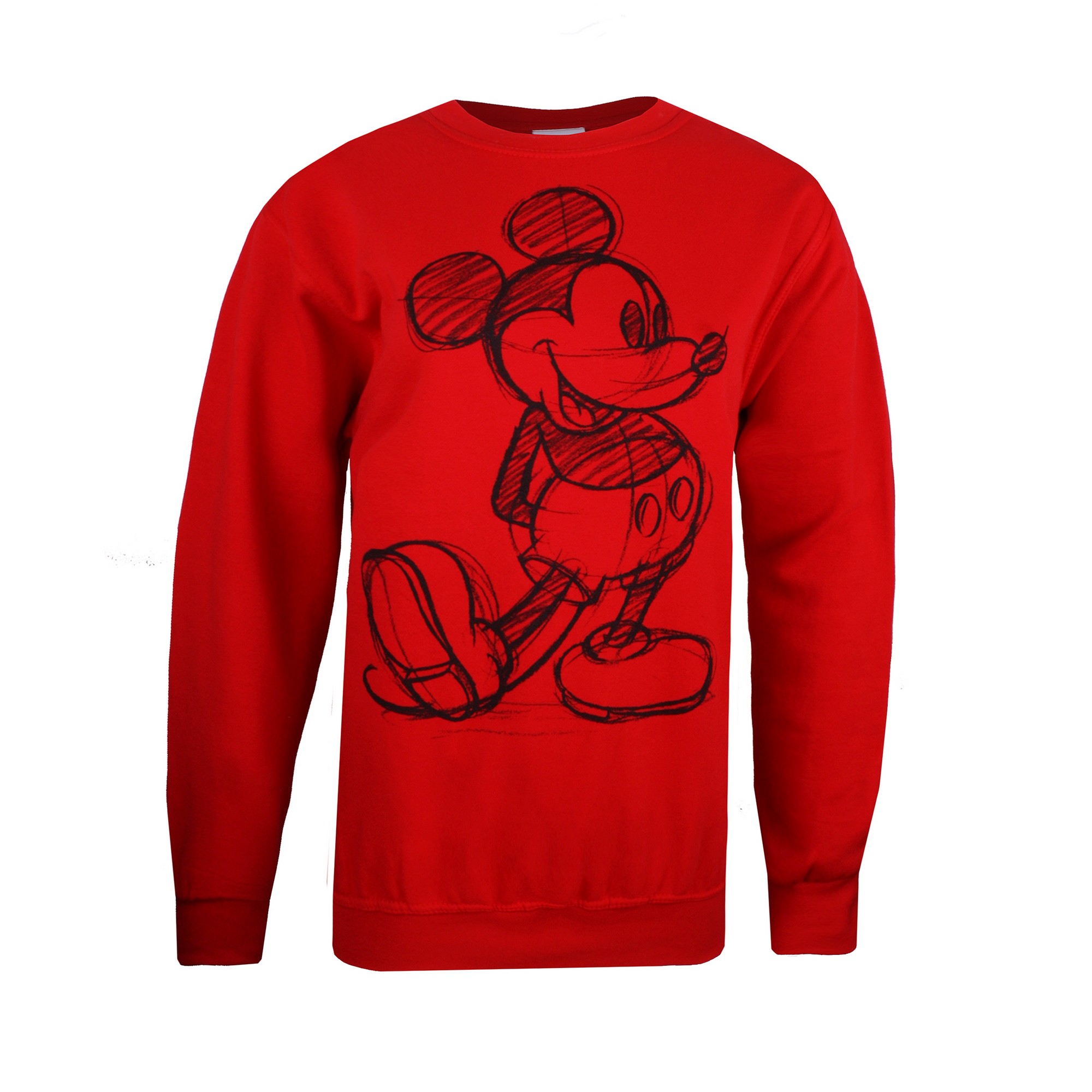Thumbnail - Disney - Sweatshirt Rundhalsausschnitt für Damen (Rot)