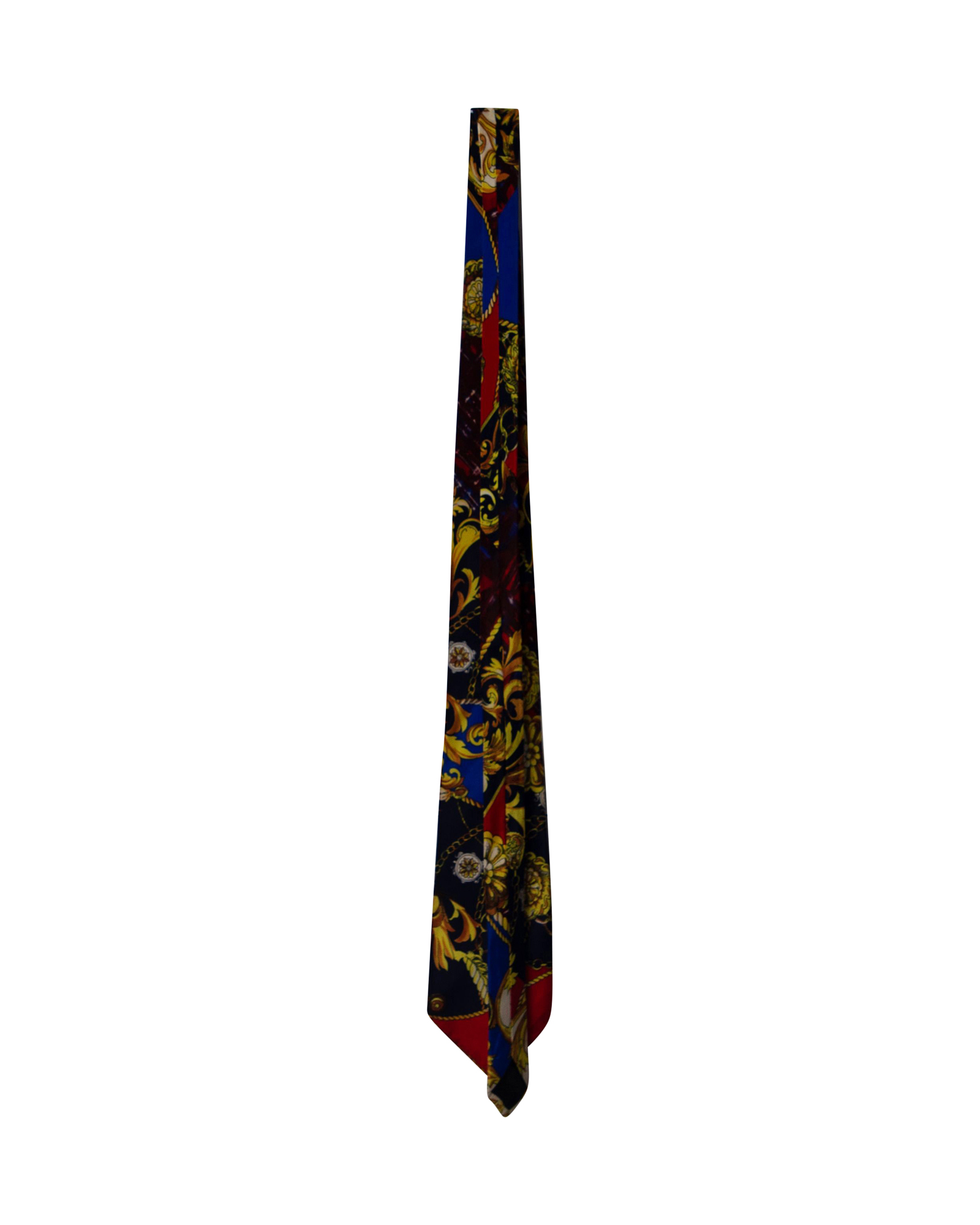Paco Rabanne Printed Tie in Multicolor Silk