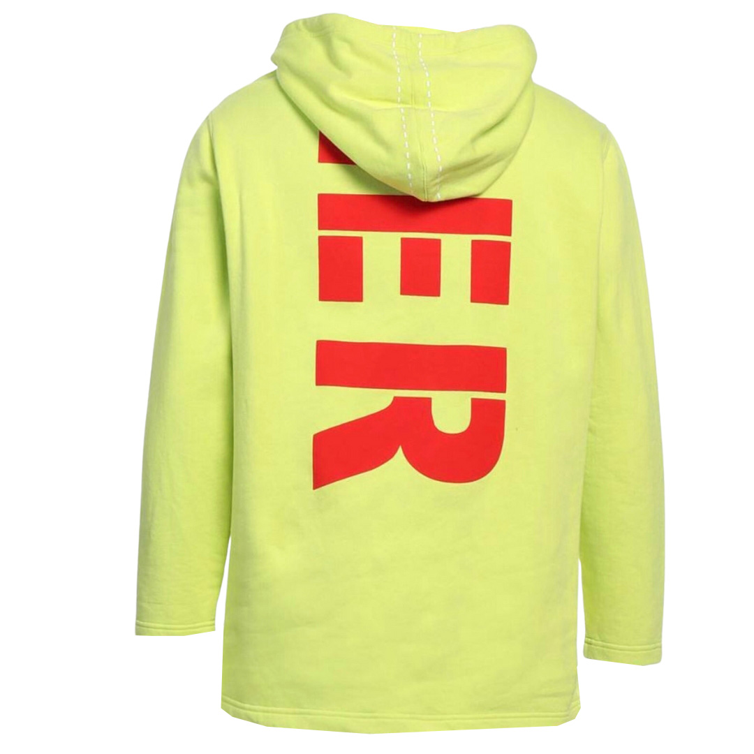 MONCLER Craig Green Gul huvtröja med fet logotyp herr – bild 2