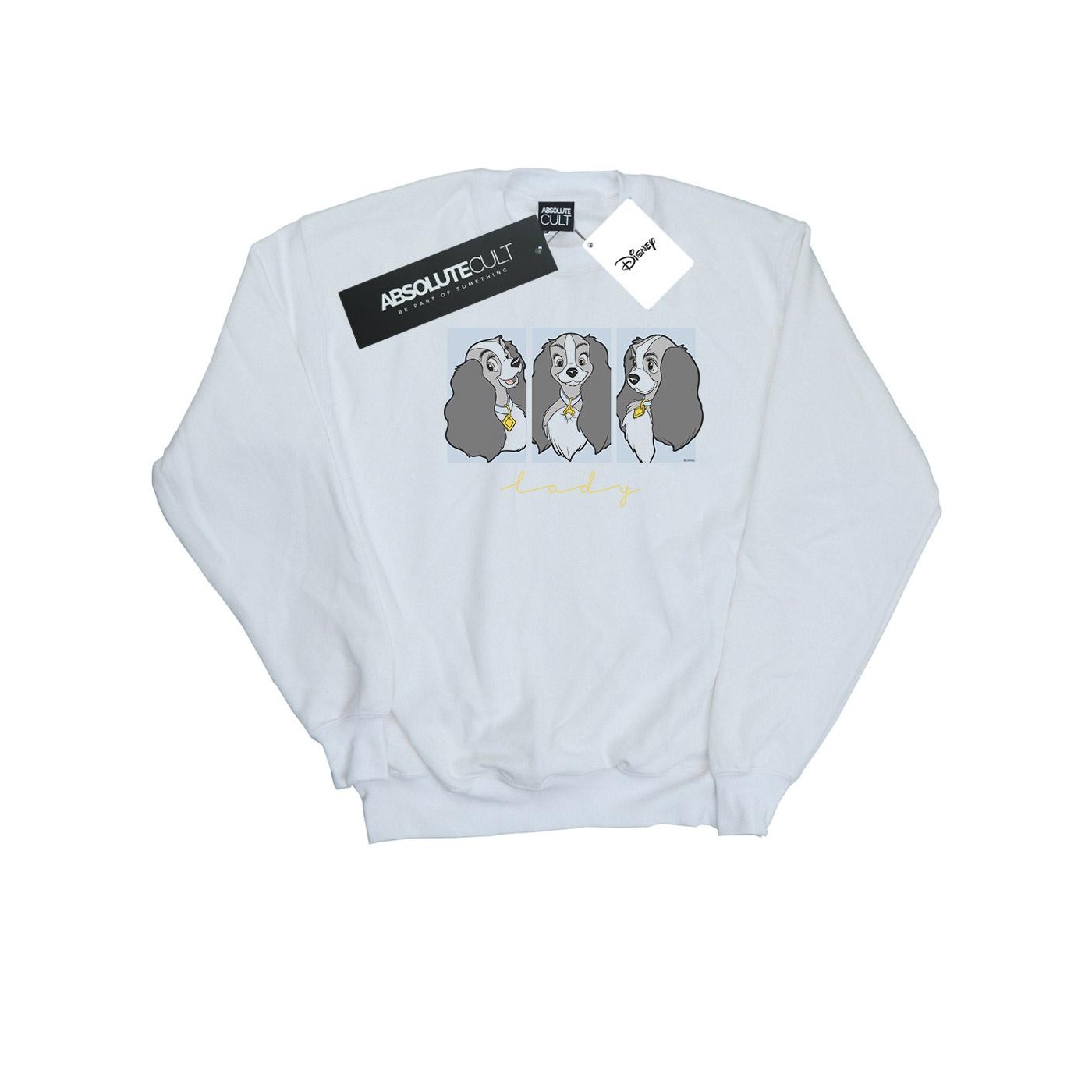 Thumbnail - Disney - Sweat LADY AND THE TRAMP LADY FRAMES - Femme (Blanc)