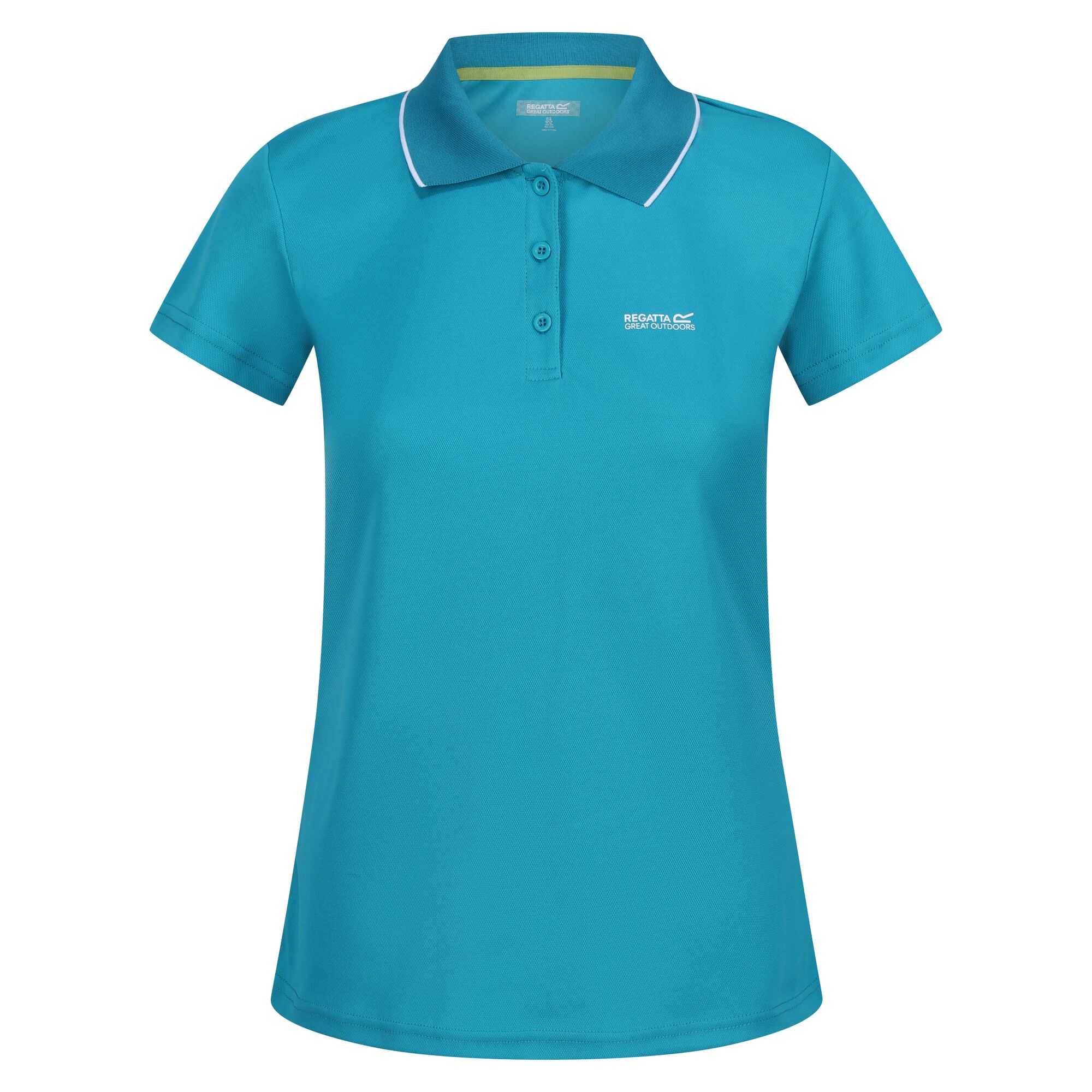 Regatta Womens/Ladies Maverick V Polo Shirt (Tahoe Blue) - Size 10 UK