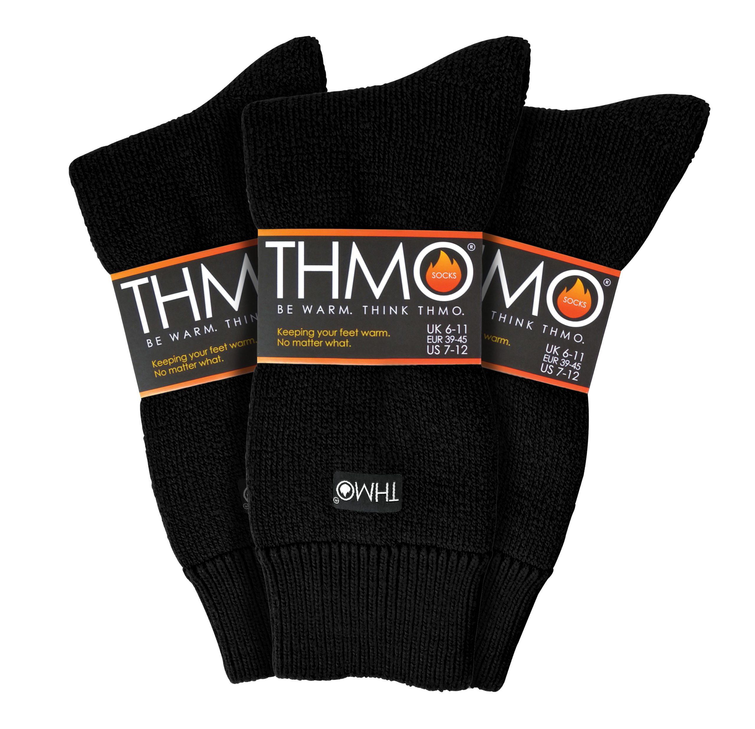 Thumbnail - THMO - 3er Pack Multipack Herren dicke warme Wintersocken mit Comfort Top