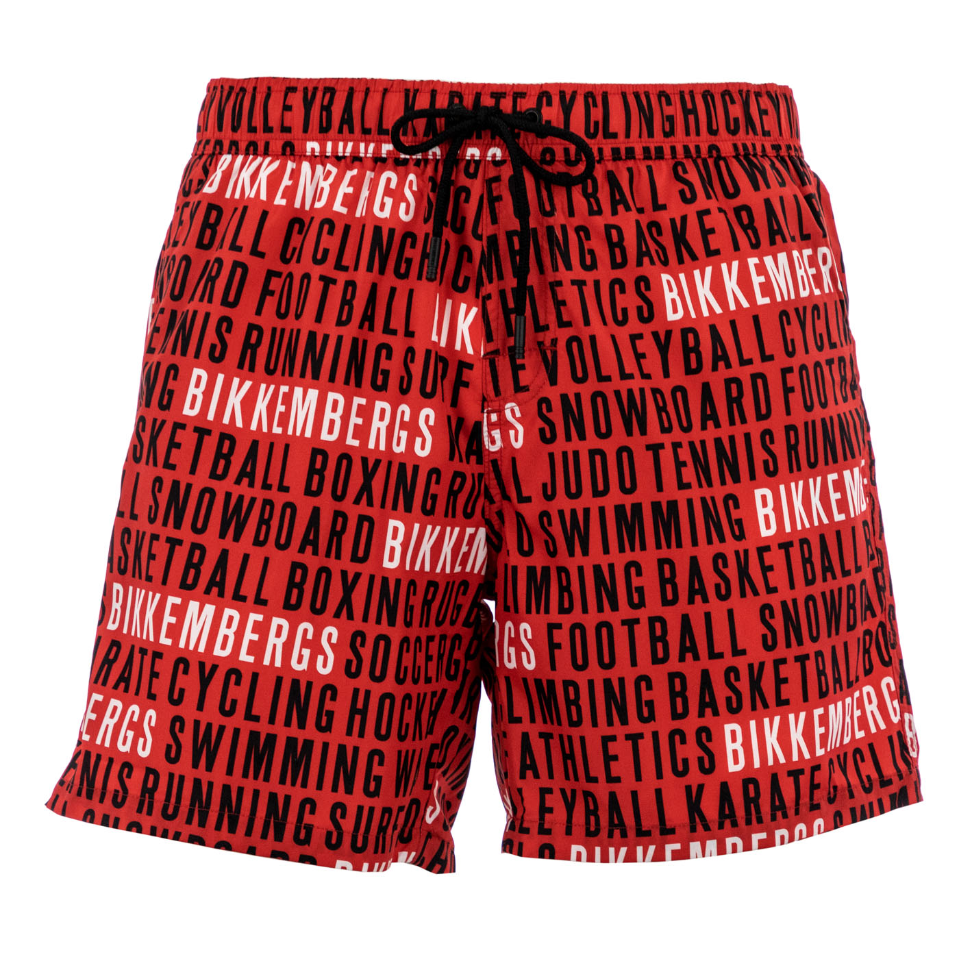 Bikkembergs Homme Maillots de bain Allover Rouge