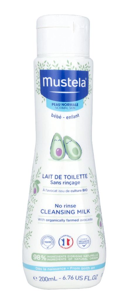 Thumbnail - Mustela Bebe Reinigung Milch ohne Abspülen 200 ml
