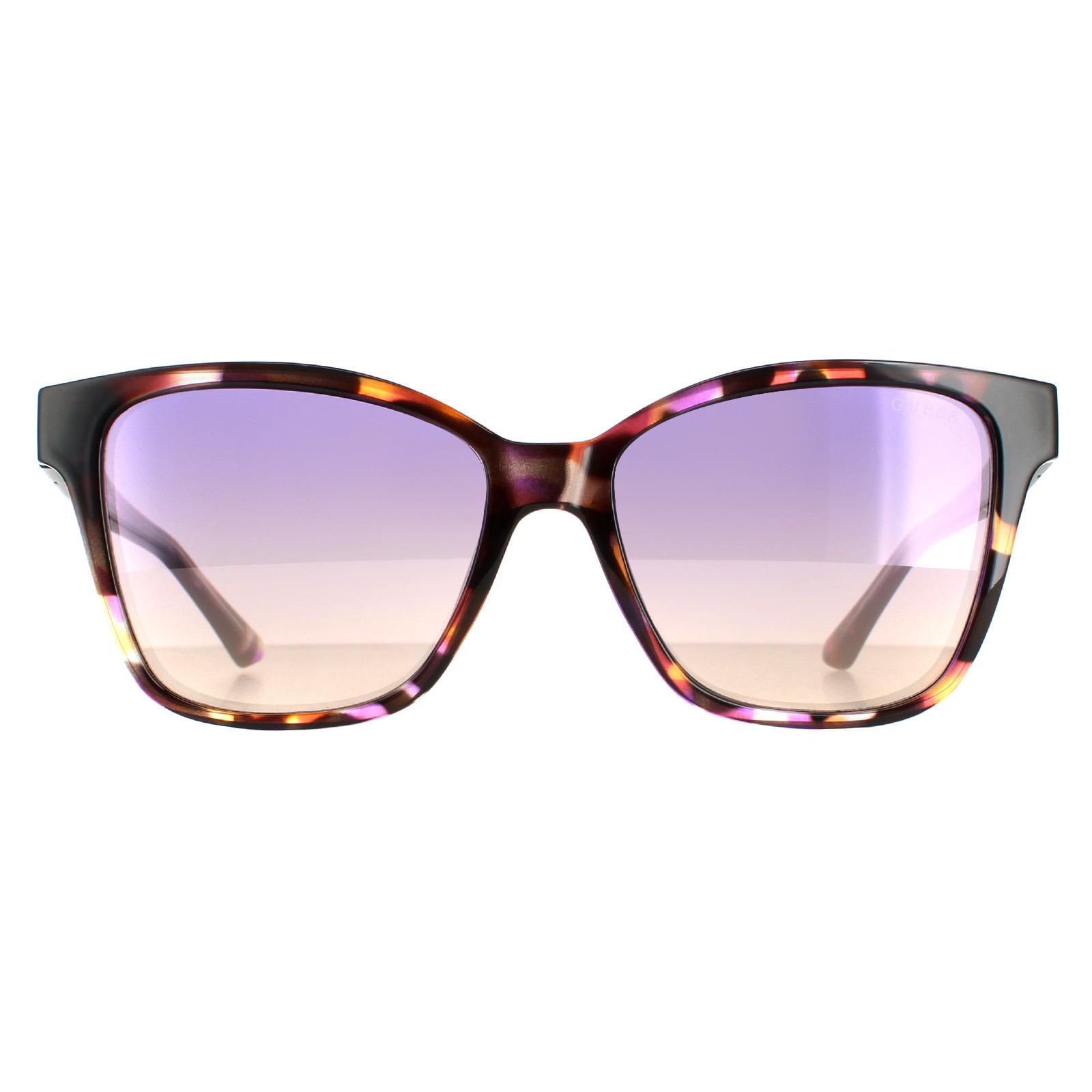 Thumbnail - Guess lunettes de soleil GU7776 83Z VIOLET HAVANA VIOLET Gradient