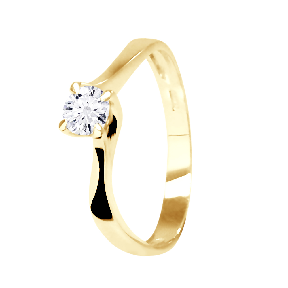 Thumbnail - DIADEMA - Ring - Diamant - Gelbgold