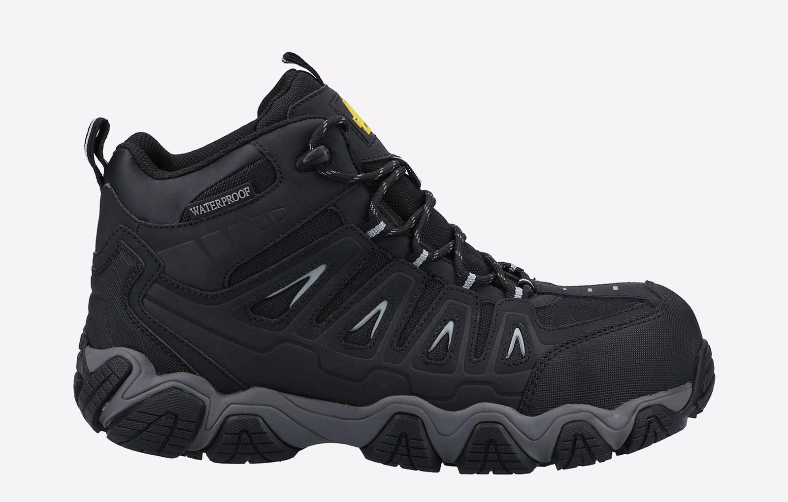 Amblers Safety AS801 WATERPROOF Non-Metal Hiker Mens - Black - Size UK 10