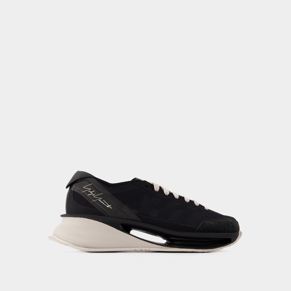Thumbnail - Sneakers S Gendo Run - Y-3 - Leder - Schwarz