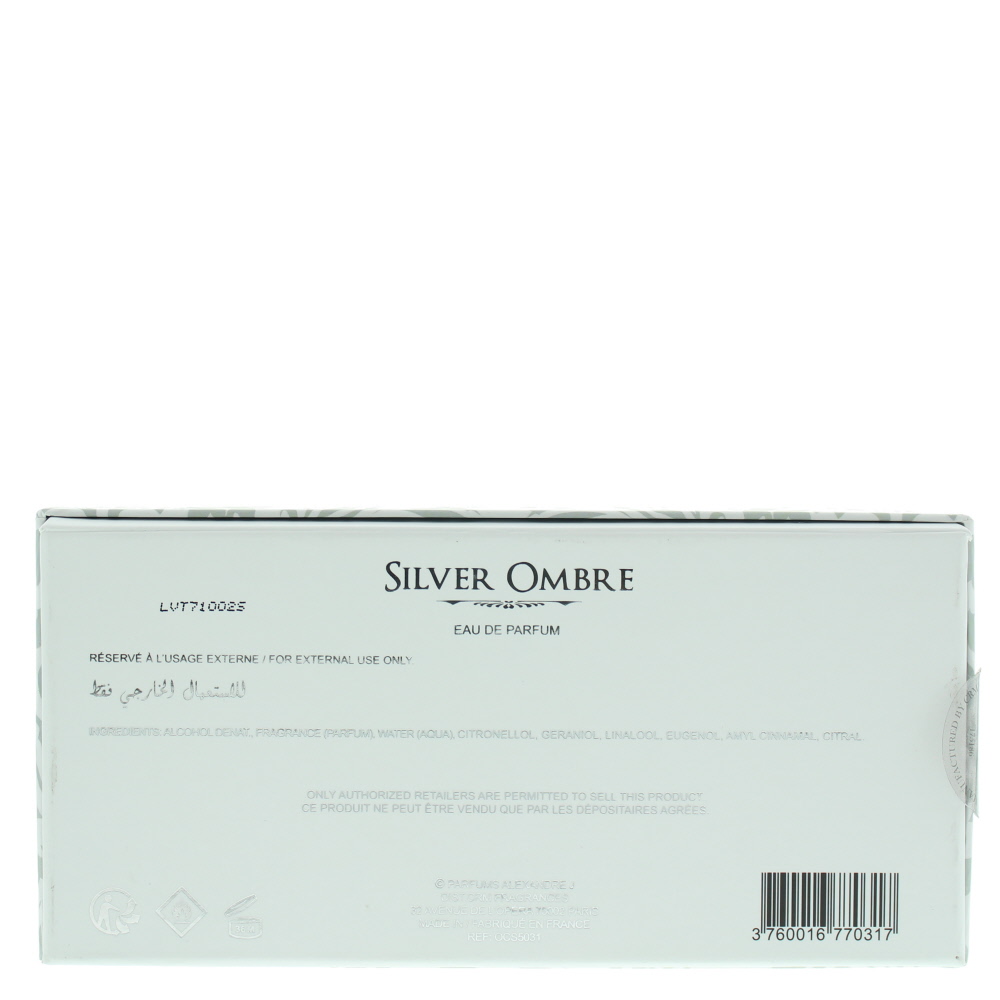Silver Ombre Eau de Parfum 100ml Spray Unisex 2