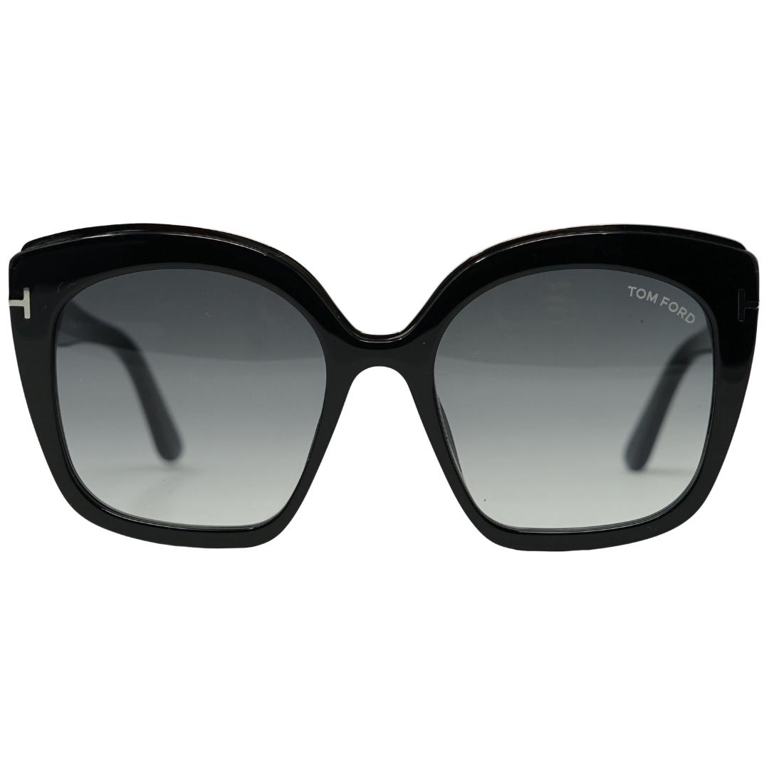 Thumbnail - Tom Ford Chantalle FT0944 01G Schwarze Sonnenbrille