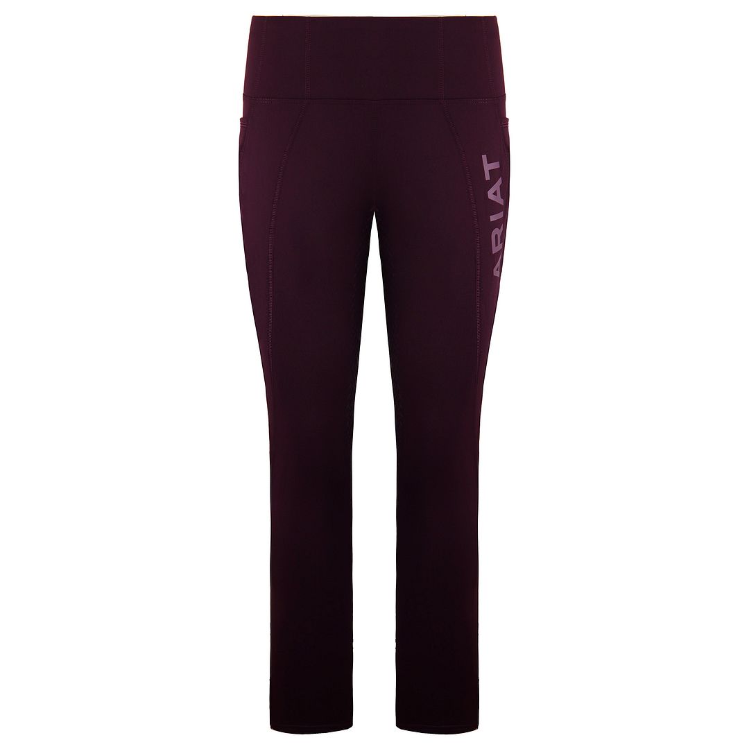 Thumbnail - Ariat Seat Grip Damen Burgunderei reiten dicht