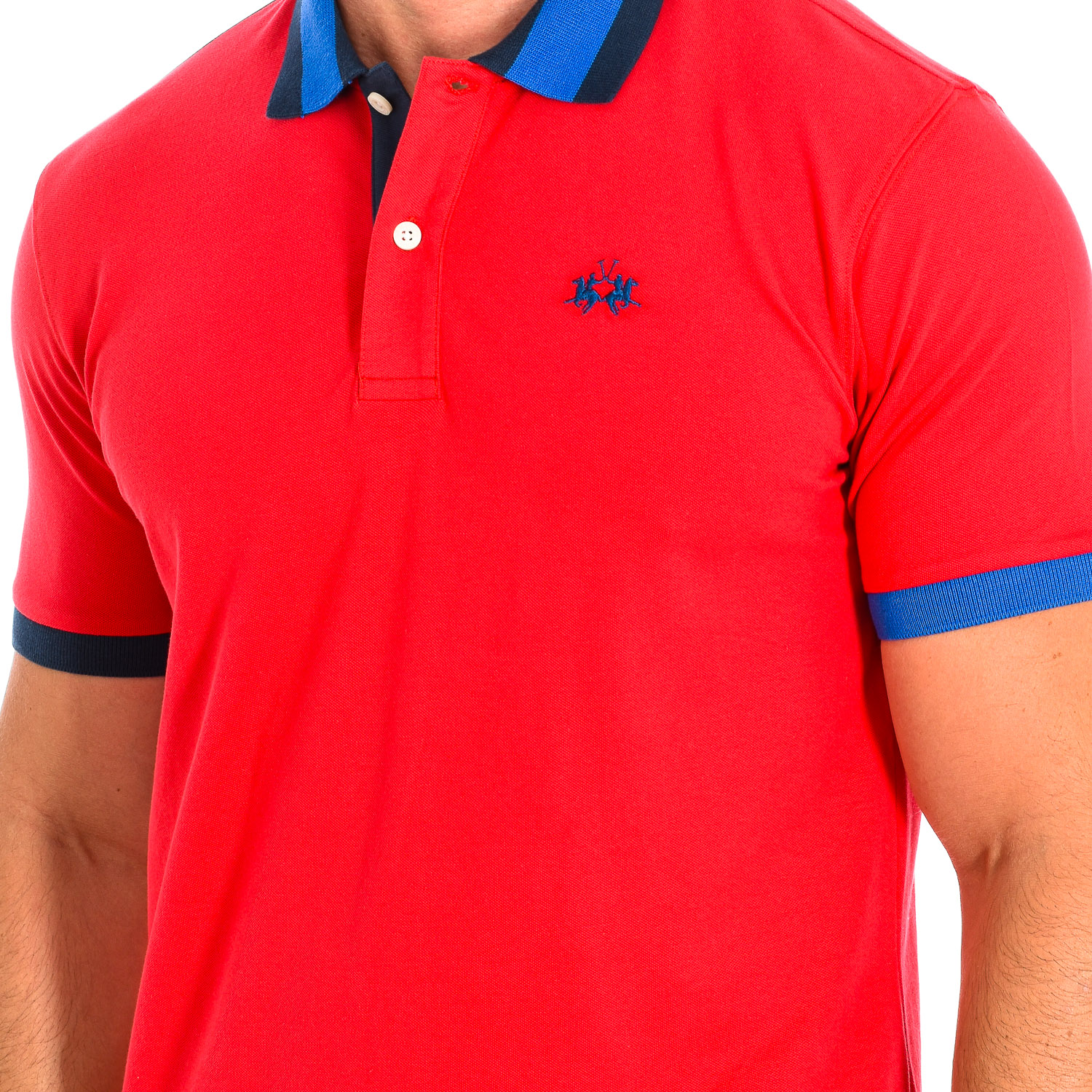 LA MARTINA Kortärmad Polo TMP008-PK001 man pikéer herr – bild 2