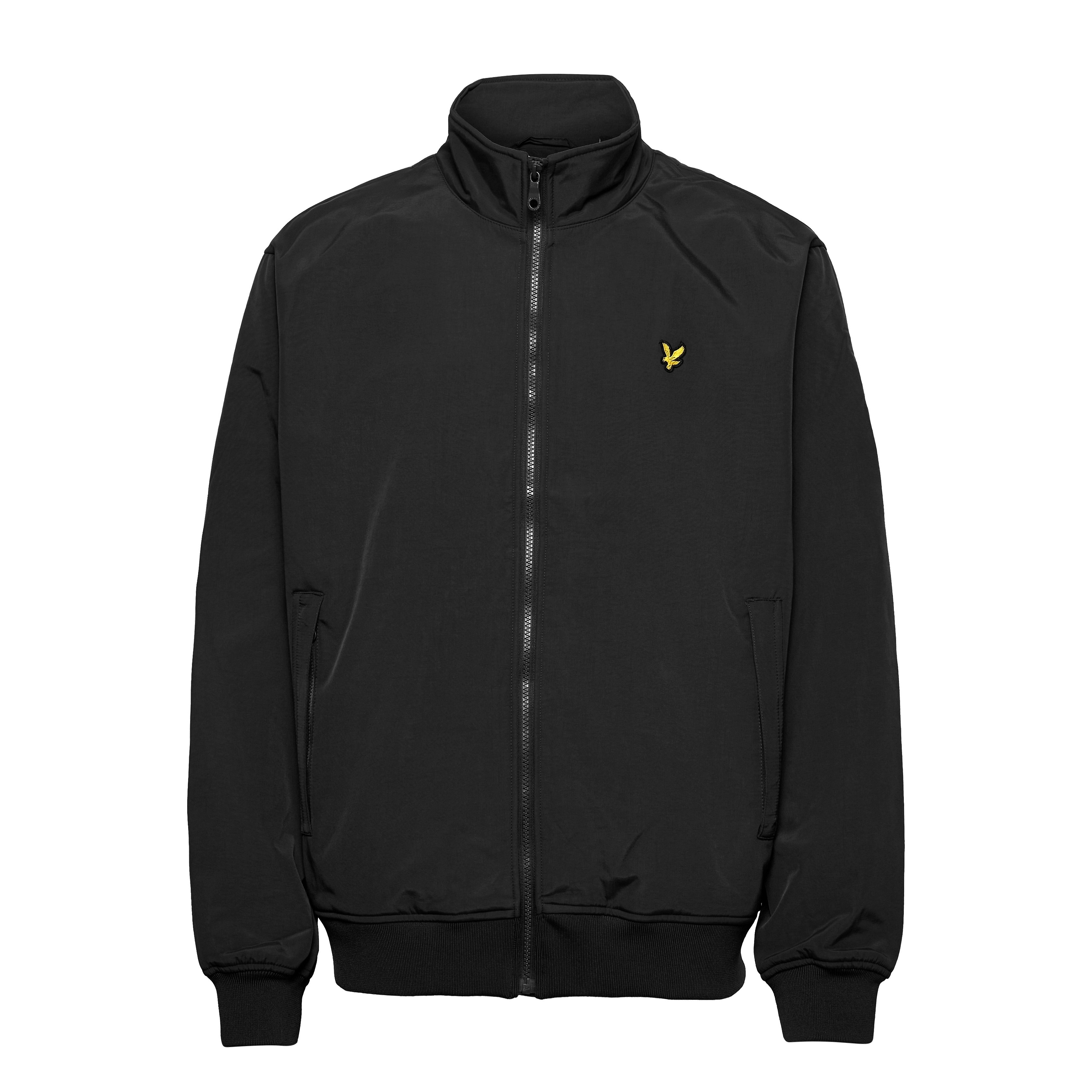 Thumbnail - Lyle & Scott Outdoorjas Fleece gefütterte Trichterjacke Schwarz
