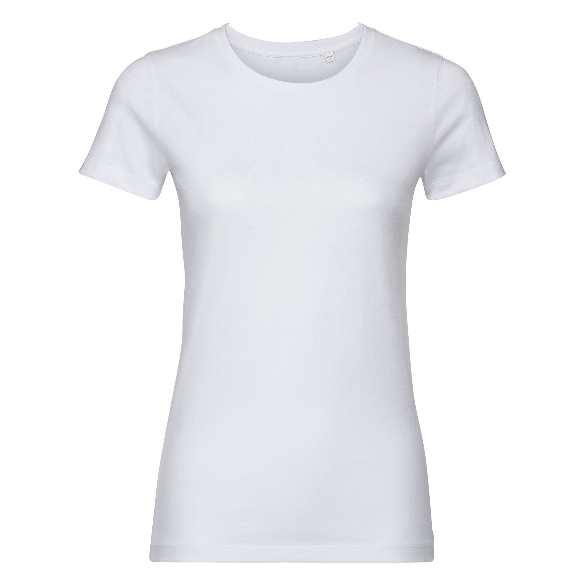 Thumbnail - Russell - AUTHENTIC Bio-T-Shirt - Damen (Weiß)