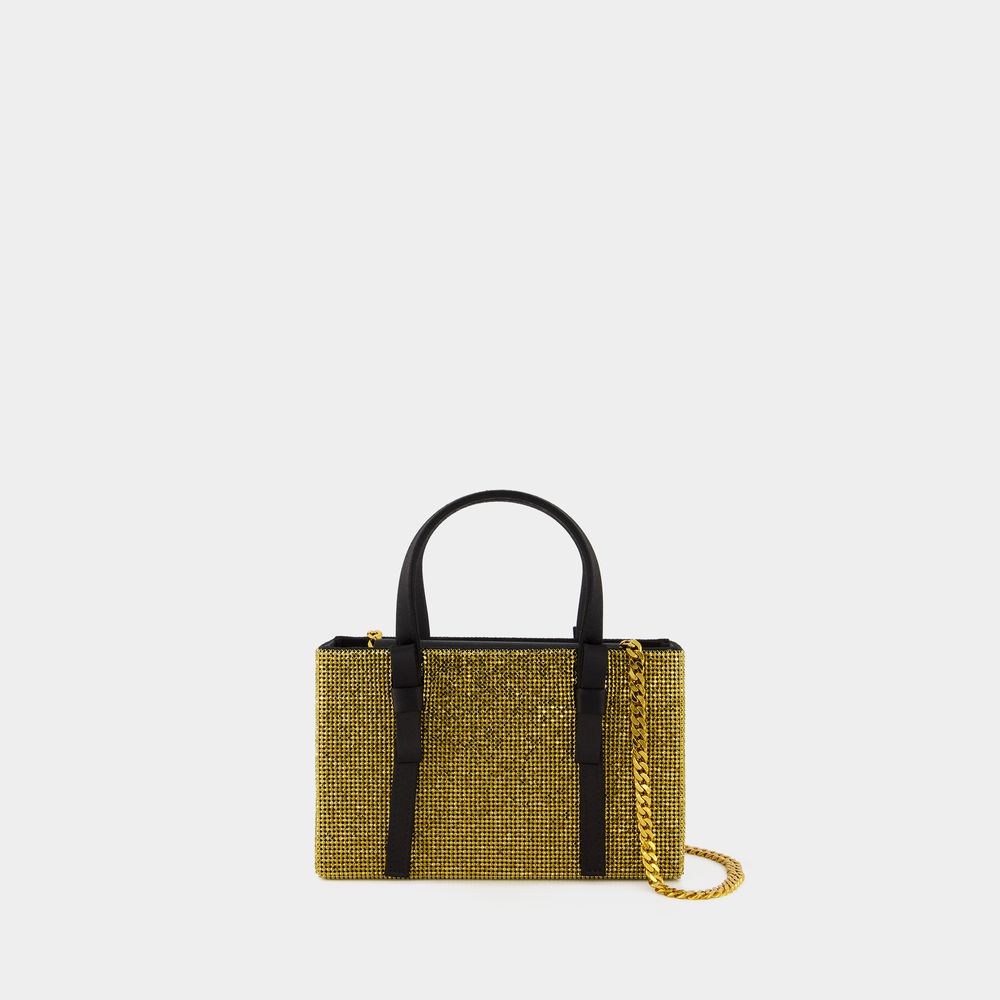 Thumbnail - Cabas Bow Midi - Kara - Mesh - Golden