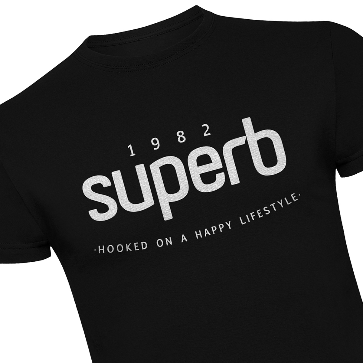Superb ICON TEE kortärmad t-shirt med rund hals för män herr – bild 2