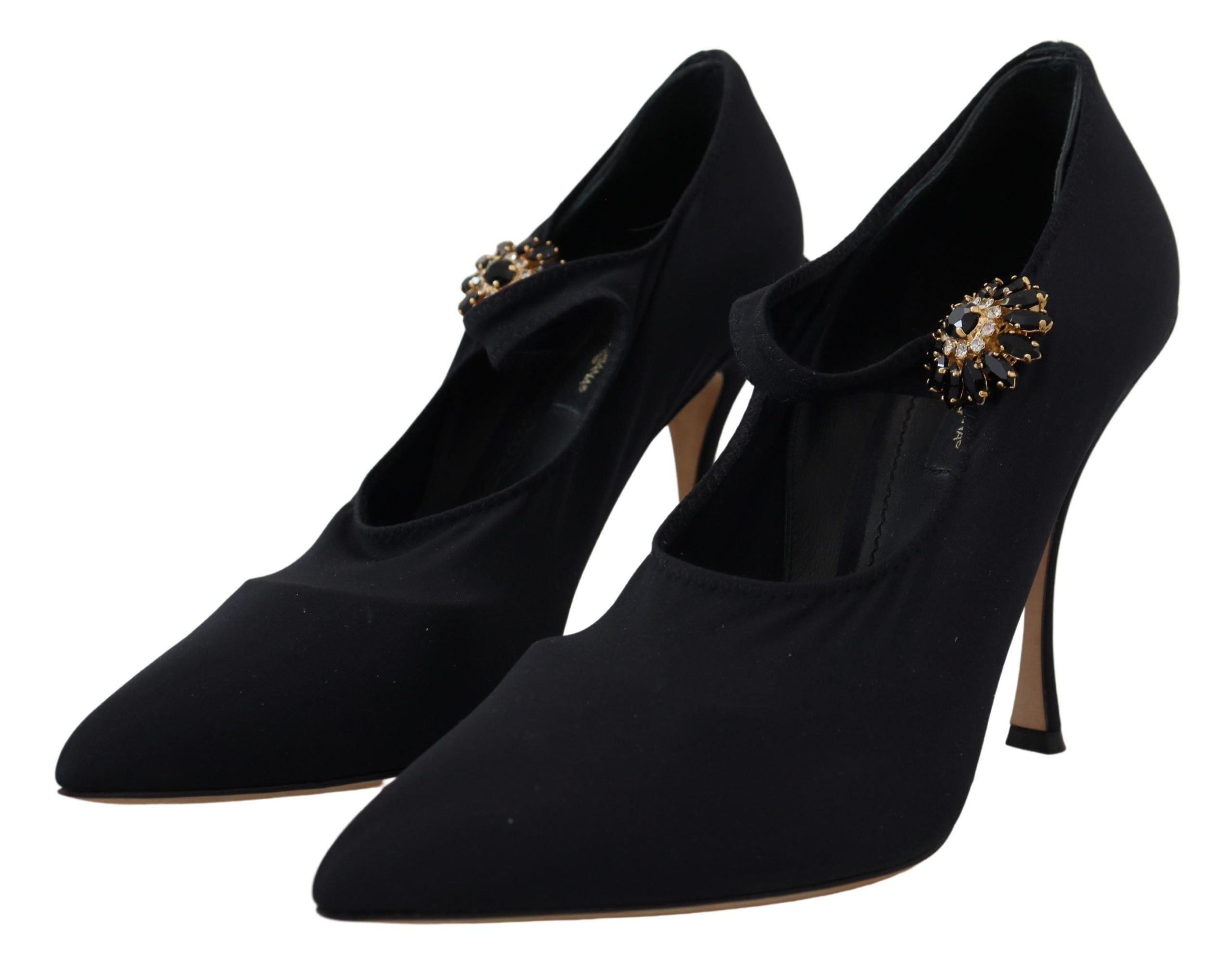 Dolce&Gabbana Strumpor Stretch Kristallklackar Dam skor – bild 2