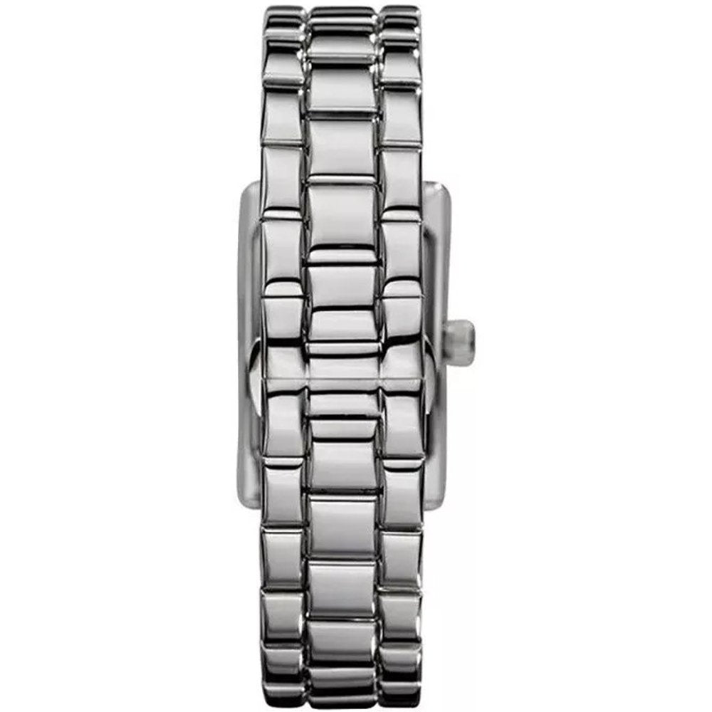 Emporio Armani AR0157 Klassisk damklocka med svart urtavla – bild 2