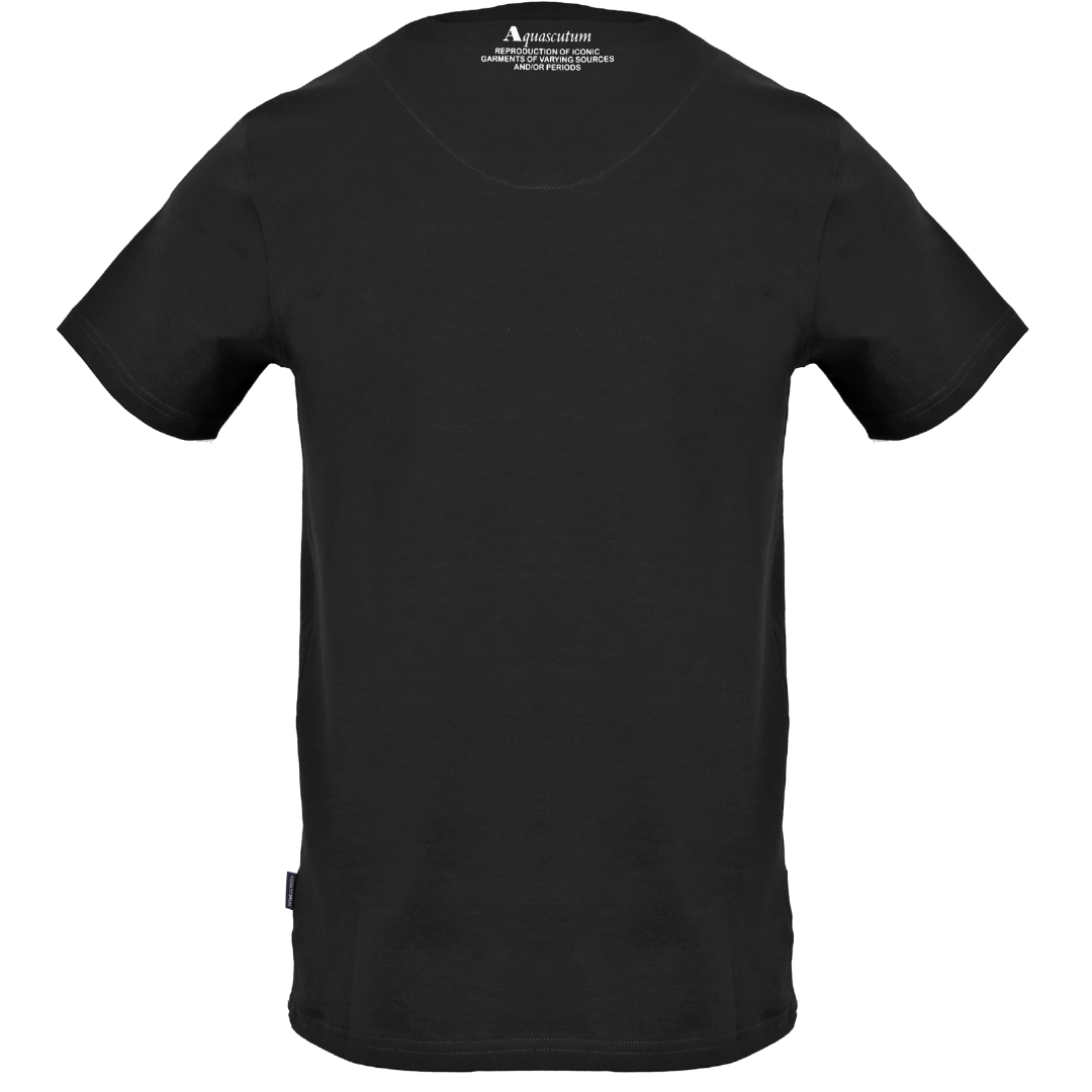 Aquascutum Large Shield Aldis Logo T-shirt herr – bild 2