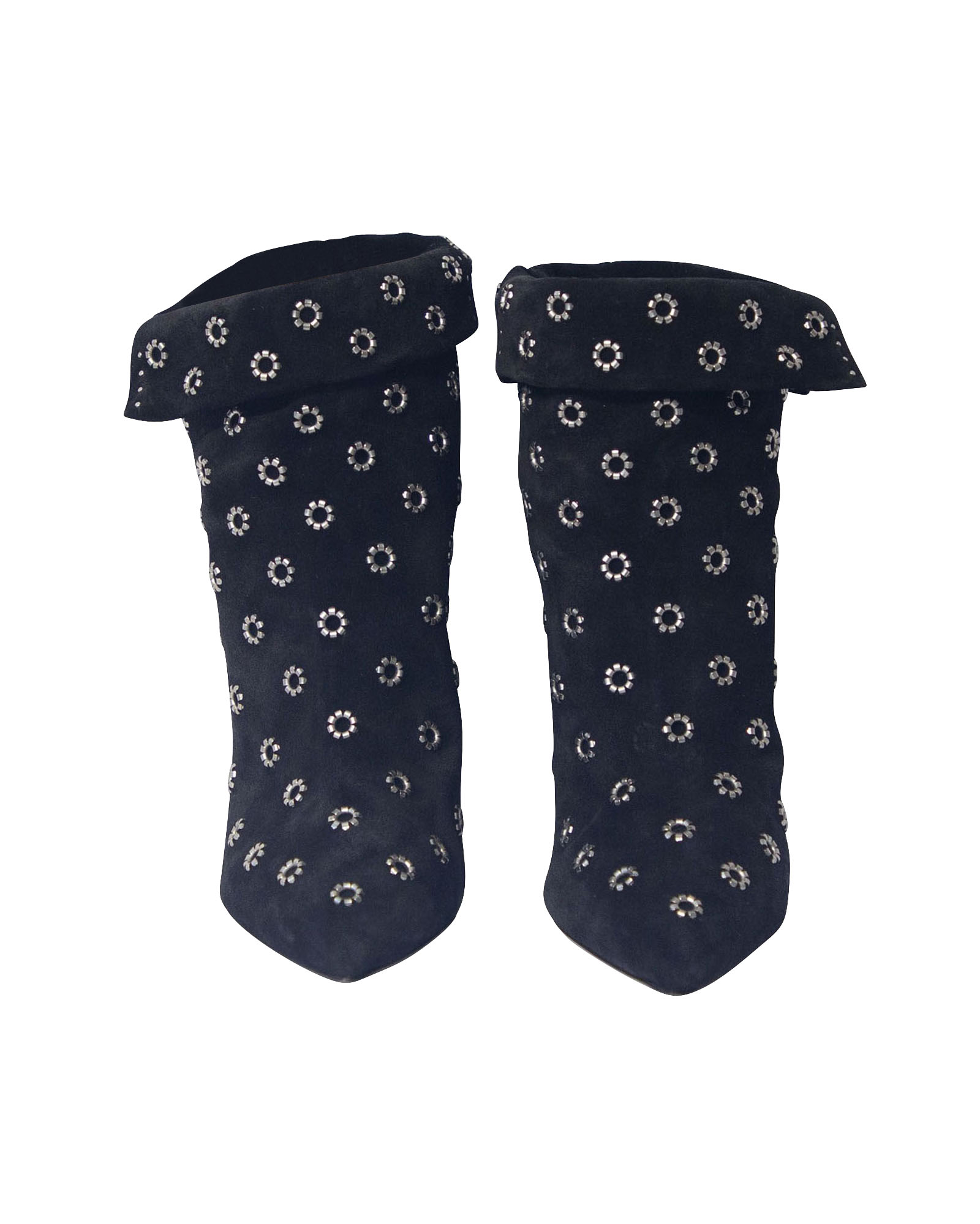 Isabel Marant Pre-owned Isabel Marant Lakky 90 stövlar med hålmönster i svart mocka dam – bild 2