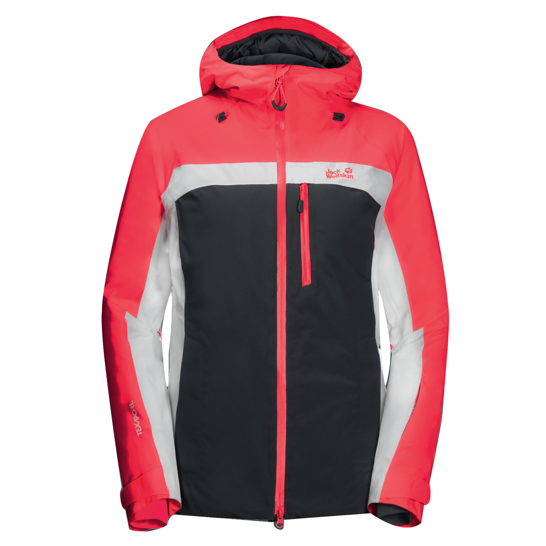 Texapore Insulated Dam Rosa/Svart Snöjacka